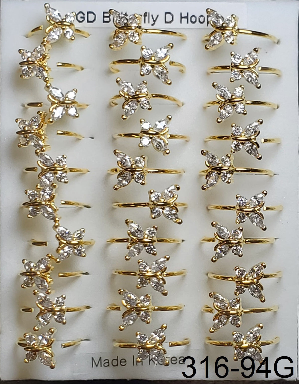 316-94 Gold wholesale card